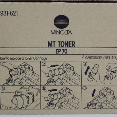 Toner Minolta multi pack  8931-621 per EP 70 (conf. 4 pz)