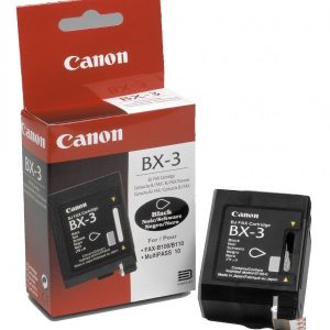 CARTUCCIA INCHIOSTRO CANON BX-3 NERO H11-6371-510 0884A002 PER FAX CANON B 100/110/150