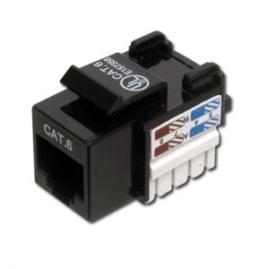 CONNETTORE UTP 8 POLI RJ45 CAT. 6 KEYSTONE mod. DN93601