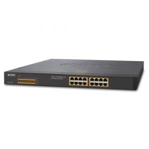 SWITCH PLANET POE 125W 16X10/100MBPS MOD. FNSW-1600P