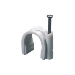 GRAFFETTA PLAST. DIAM. 5-6 MM GRIGIA GEWISS GW50611 CONF. 100 PZ.