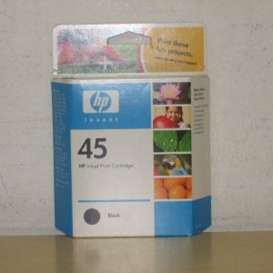 CARTUCCIA INCHIOSTRO HP NERO HP45 51645AE PER DJ720C / DJ722C / DJ750 / DJ750C – Scadenza 6/07