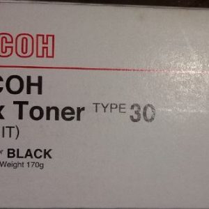Toner nero Ricoh Type 30 originale per Fax 3000L