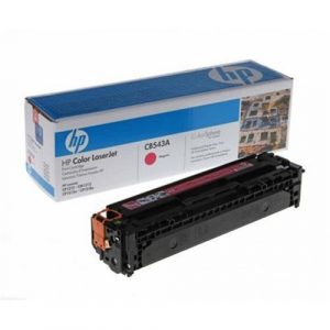 Toner Magenta originale CB543A per HP Color Laserjet CM1312/CP1215/CP1515N/CP1518 cod. CB543A (Nuovo, con imballo originale)