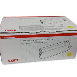 Toner giallo originale OKI 41963005 per Oki C7100/C7300/C7350/C7500